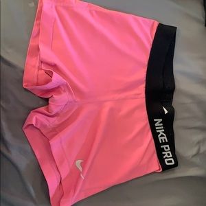 Pink Nike Pros